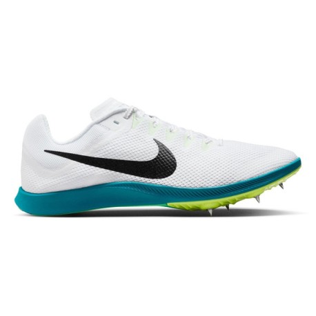 Nike Rival Distance Bianco Nero-Bright Spruce - Scarpe Running Uomo