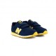 New Balance 500 Mesh Lea Tdv Blu Giallo - Sneakers Bambino