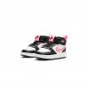 Nike Court Borough Mid 2 Td Bianco Nero Rosa - Sneakers Bambina