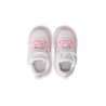 Nike Court Borough Low Recraft Td Bianco Rosa - Sneakers Bambina