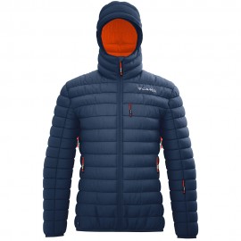 Camp Giacca Piuma Nivix 2.0 Dark Blue7Dark Arancio Uomo