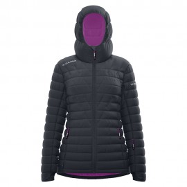 Camp Giacca Piuma Nivix Light Nero Violet Donna