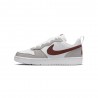 Nike Court Borough Recraft Hf Gs Bianco Bordo' - Sneakers Bambino