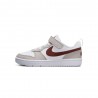 Nike Court Borough Recraft Hf Ps Bianco Bordo' - Sneakers Bambino