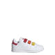 Adidas Originals Stan Smith Ps Bianco Rosso - Sneakers Bambino