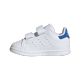 Adidas Originals Stan Smith Td Bianco Blu - Sneakers Bambino