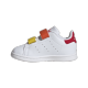 Adidas Originals Stan Smith Td Bianco Rosso - Sneakers Bambino