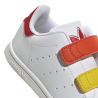 Adidas Originals Stan Smith Td Bianco Rosso - Sneakers Bambino