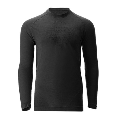 Uyn Maglia Trekking Fusyon Biotech Nero Uomo