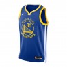 Nike Canotta Basket Nba Warrior Curry Blu Giallo Uomo