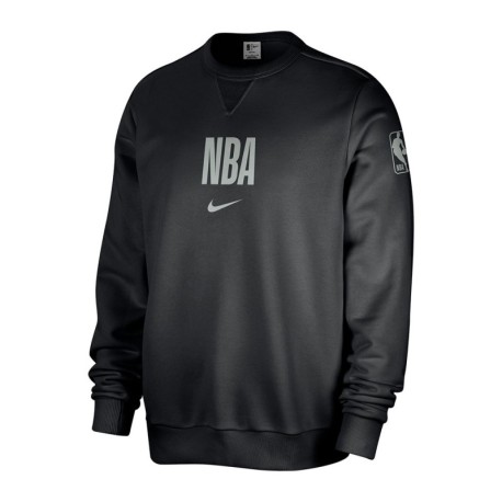 Nike Felpa Giro Nba N31 Nero Uomo