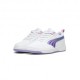 Puma Rebound V6 Lo Bouncy Sky Ac Ps Bianco Viola - Sneakers Bambino