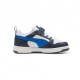 Puma Rebound V6 Lo Ac Ps Bianco Blu - Sneakers Bambino