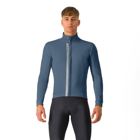 Castelli Giacca Ciclismo Entrata Light Steel Blue Uomo