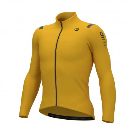 Ale' Maglia Ciclismo Warm Race Giallo Uomo