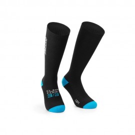 Assos Calze Ciclismo Ultraz Winter Fugu Nero Series Uomo