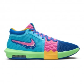 Nike Lebron Witness Vii Ips Multi Blu - Scarpe Basket Uomo