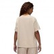 Nike Cropped T-Shirt Jordan Beige Donna