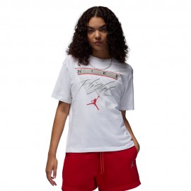 Nike T-Shirt Jordan Bianco Donna