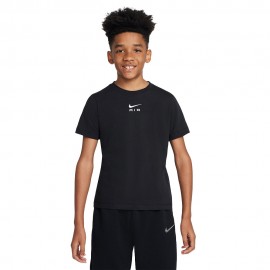 Nike T-Shirt Logo Air Nero Bambino