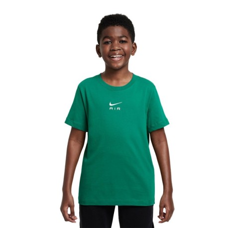 Nike T-Shirt Logo Air Verde Bambino