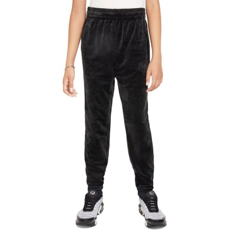 Nike Sportswear Pantaloni Con Polsino Logo Nero Bambina