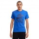 Nike T-Shirt Big Logo Blu Uomo