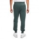 Nike Pantaloni Con Polsino Logo Grigio Uomo