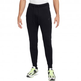 Nike Pantaloni Con Polsino Tech Fleece Nero Uomo