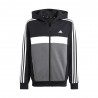 ADIDAS Completo Tuta Nero Bianco Grefiv Bambino