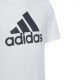 ADIDAS T-Shirt Bianco Nero Bambino