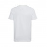 ADIDAS T-Shirt Bianco Nero Bambino