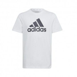 ADIDAS T-Shirt Bianco Nero Bambino