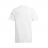 ADIDAS T-Shirt Bianco Nero Bambino