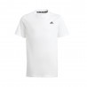 ADIDAS T-Shirt Bianco Nero Bambino