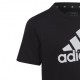 ADIDAS T-Shirt Nero Bianco Bambino