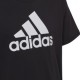 ADIDAS T-Shirt Nero Bianco Bambino