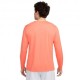 Nike Maglia Manica Lunga Miler Lt Wild Mango Uomo