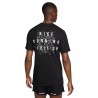 Nike T-Shirt Run Div Nero Uomo