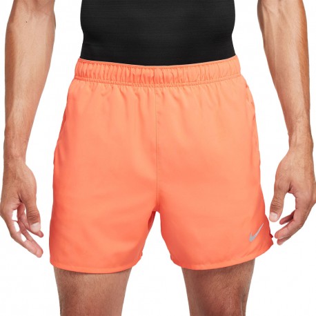 Nike Pantaloncini Running Challenger 5" Lt Wild Mango Uomo