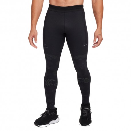 Nike Tight Run Div Nero Nero Reflective Uomo