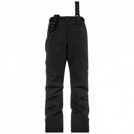 Kappa Pantaloni Sci 6CENTO 622C Usa Nero Uomo