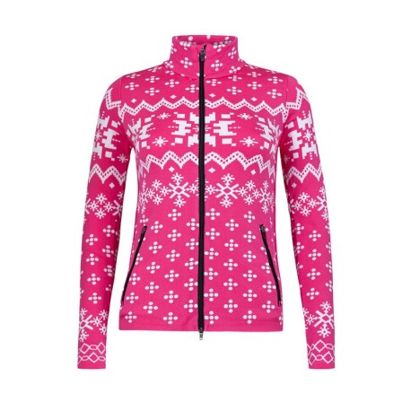 Newland Maglia Da Sci Fantasia Tech 400 Fucsia Donna