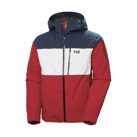 Helly Hansen Giacca Sci Gravity Rosso Blu Uomo