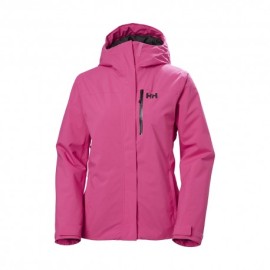 Helly Hansen Giacca Sci Snowplay Fuxia Donna