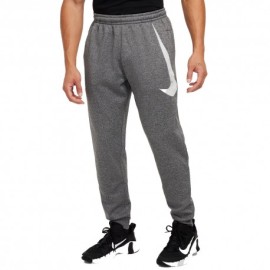 Nike Pantaloni Con Polsino Big Swoosh Nero Uomo