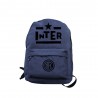 Imma Zaino Calcio Inter Nylon Logo Blu Nero