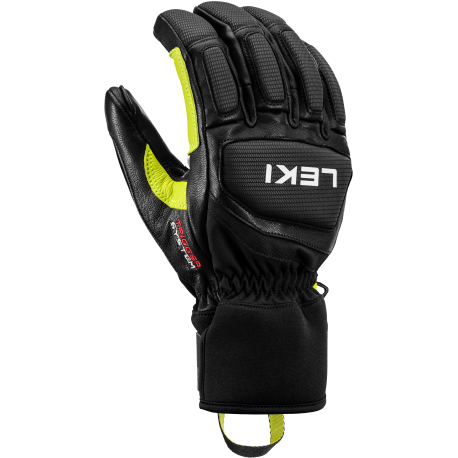 Leki Guanti Sci Griffin Pro 3D Nero Lime Uomo