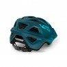 Met Casco Bici Echo Blu Petrolio Opaco