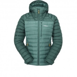 Rab Giacca Trekking Piuma Microlight Alpine Verde Slate Donna